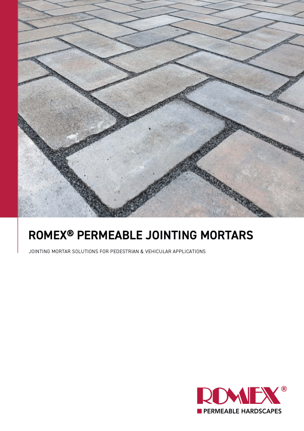 ROMEX® Jointing Mortar Solutions